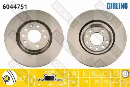 Тормозной диск GIRLING купить