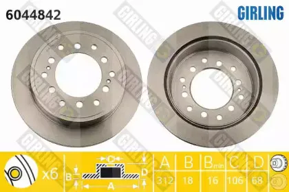 Тормозной диск GIRLING купить