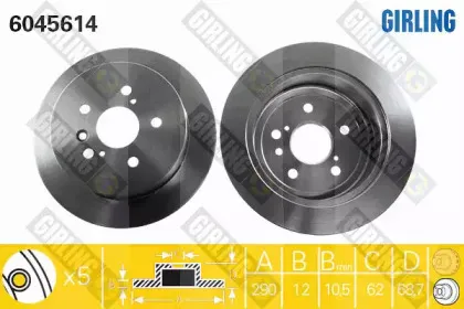 Тормозной диск GIRLING купить