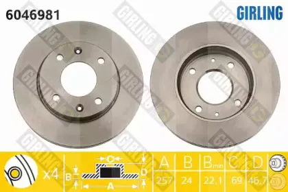Тормозной диск GIRLING купить