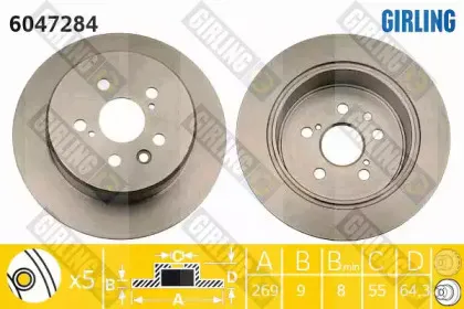 Тормозной диск GIRLING купить