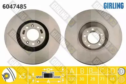 Тормозной диск GIRLING купить