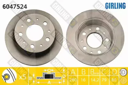 Тормозной диск GIRLING купить