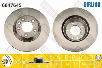 Тормозной диск GIRLING купить