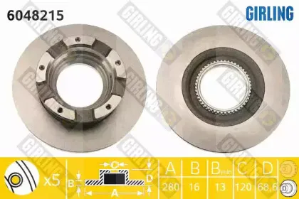 Тормозной диск GIRLING купить