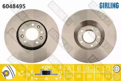 Тормозной диск GIRLING купить