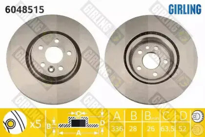 Тормозной диск GIRLING купить