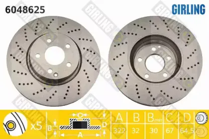 Тормозной диск GIRLING купить