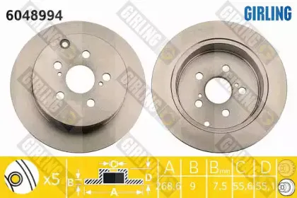 Тормозной диск GIRLING купить