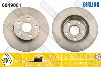 Тормозной диск GIRLING купить
