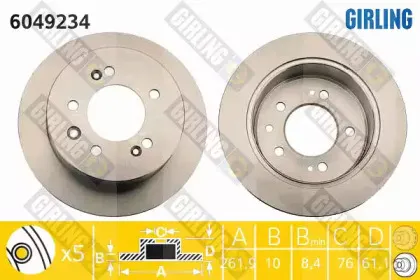 Тормозной диск GIRLING купить