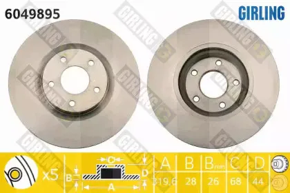 Тормозной диск GIRLING купить