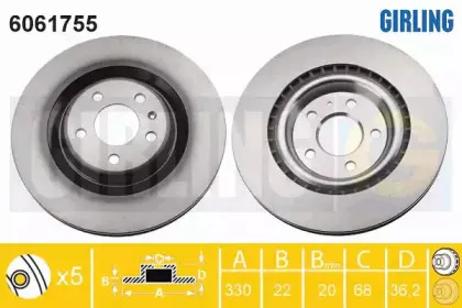 Тормозной диск GIRLING купить