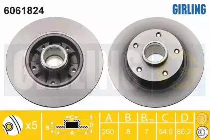 Тормозной диск GIRLING купить