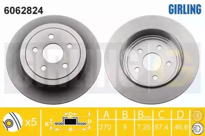 Тормозной диск GIRLING купить