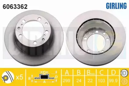 Тормозной диск GIRLING купить