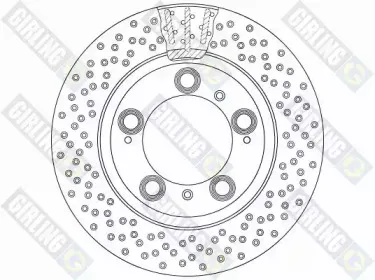 Тормозной диск GIRLING купить