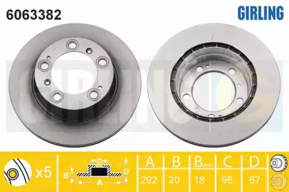 Тормозной диск GIRLING купить