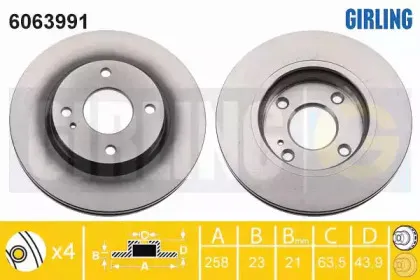 Тормозной диск GIRLING купить