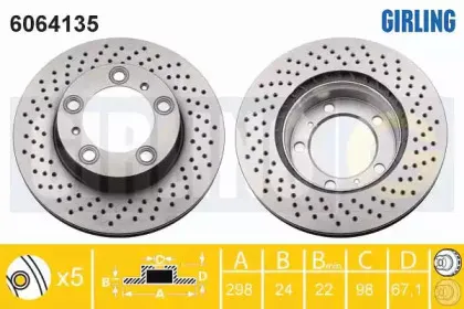 Тормозной диск GIRLING купить