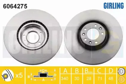 Тормозной диск GIRLING купить