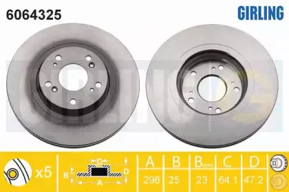 Тормозной диск GIRLING купить