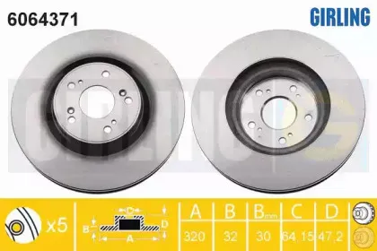 Тормозной диск GIRLING купить