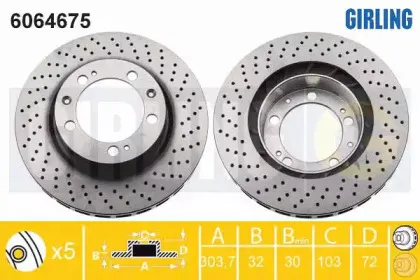 Тормозной диск GIRLING купить