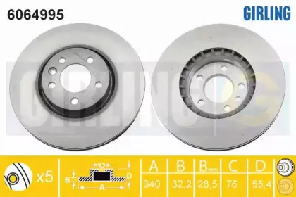 Тормозной диск GIRLING купить