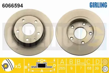 Тормозной диск GIRLING купить