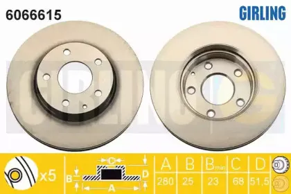Тормозной диск GIRLING купить
