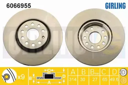 Тормозной диск GIRLING купить