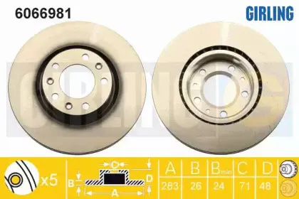 Тормозной диск GIRLING купить