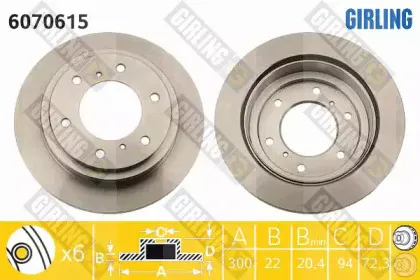 Тормозной диск GIRLING купить