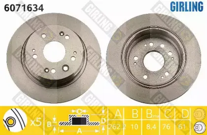 Тормозной диск GIRLING купить