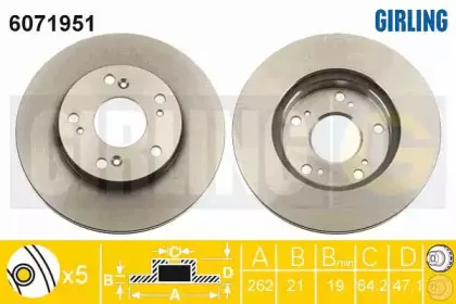 Тормозной диск GIRLING купить
