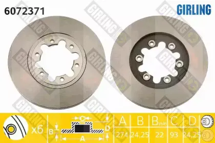 Тормозной диск GIRLING купить