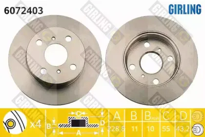 Тормозной диск GIRLING купить
