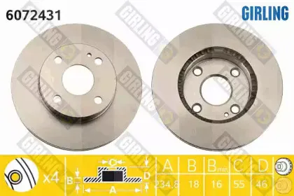 Тормозной диск GIRLING купить