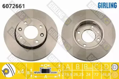 Тормозной диск GIRLING купить