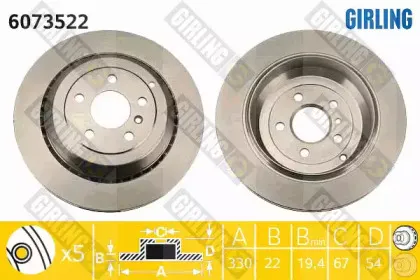 Тормозной диск GIRLING купить