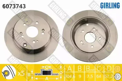 Тормозной диск GIRLING купить