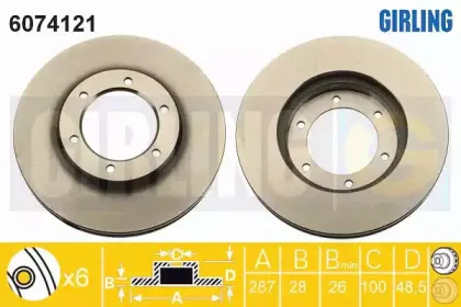 Тормозной диск GIRLING купить