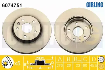 Тормозной диск GIRLING купить