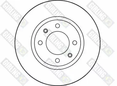 Комплект тормозов, дисковый тормозной механизм GIRLING купить