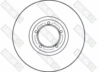 Комплект тормозов, дисковый тормозной механизм GIRLING купить