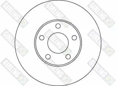 Комплект тормозов, дисковый тормозной механизм GIRLING купить