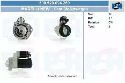 Стартер CV PSH купить