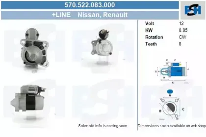 Стартер CV PSH купить