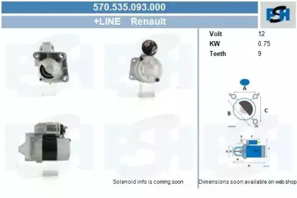Стартер CV PSH купить